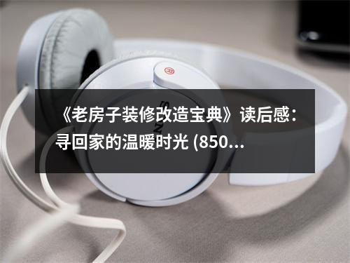 《老房子装修改造宝典》读后感：寻回家的温暖时光 (850字)