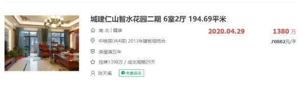 来源：链家网