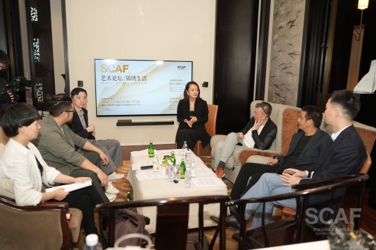 “锦绣生活”艺术沙龙现场 