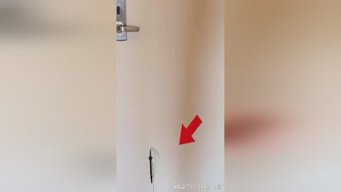 窃贼是如何利用两块磁铁打开房门的？