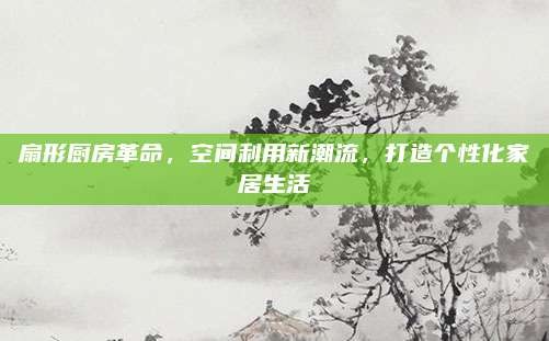 扇形厨房革命,空间利用新潮流,打造个性化家居生活