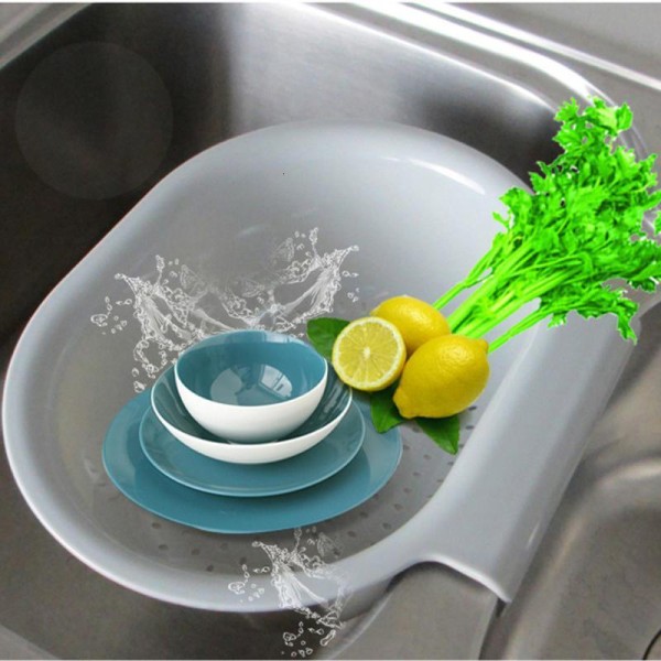 厨房水内挂中沥水架 滴水碗碟架洗菜闪电客盆卡沥水篮