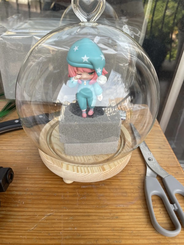 测量摆件高度
