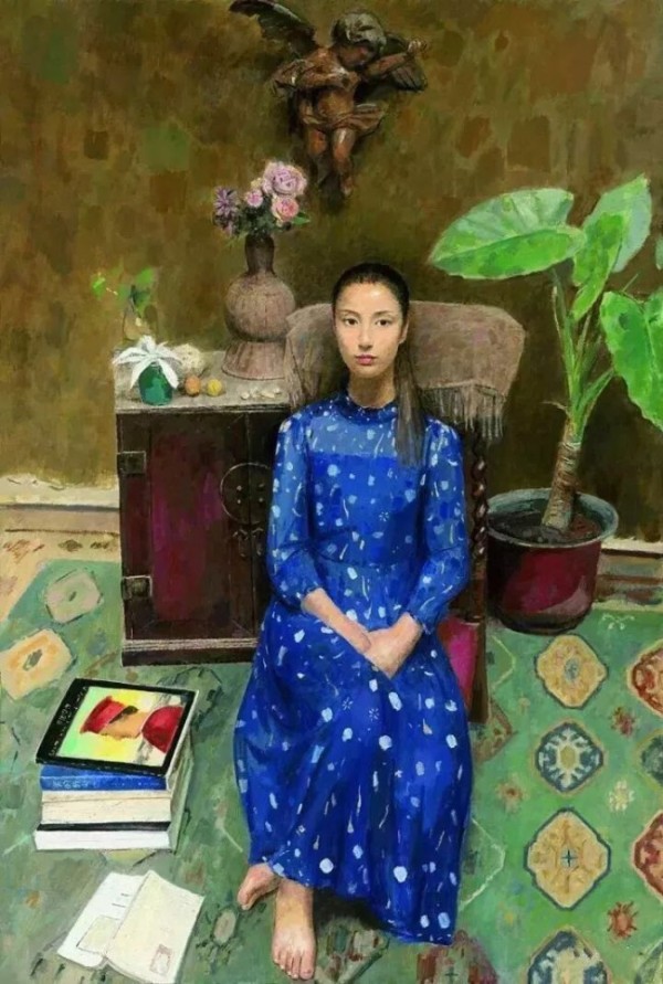 朱春林·油画丨在世俗之外营造一个纯粹而透明的艺术理想国