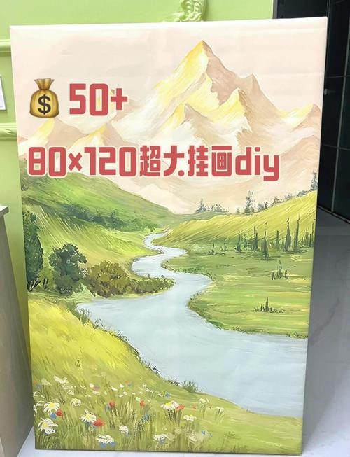 自制网红款挂画图片