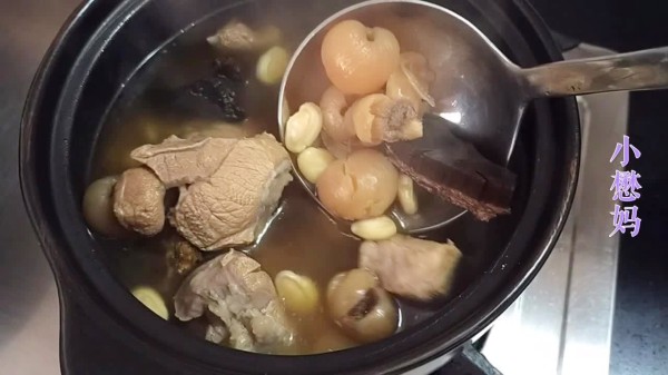 广东靓汤：灵芝白扁豆汤，香甜好喝