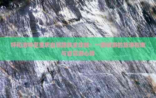 呼和浩特至重庆自驾路线全攻略：一路畅游的旅游指南与自驾游心得