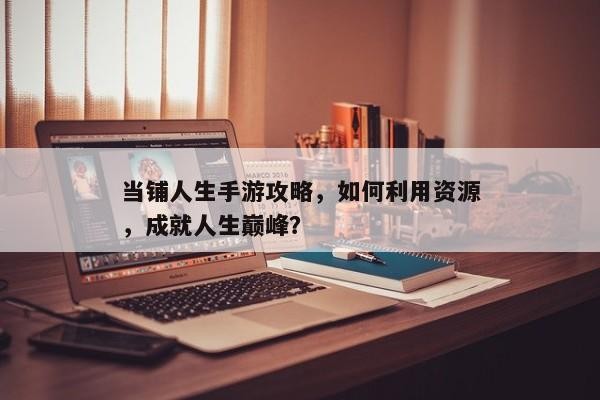 当铺人生手游攻略，如何利用资源，成就人生巅峰？