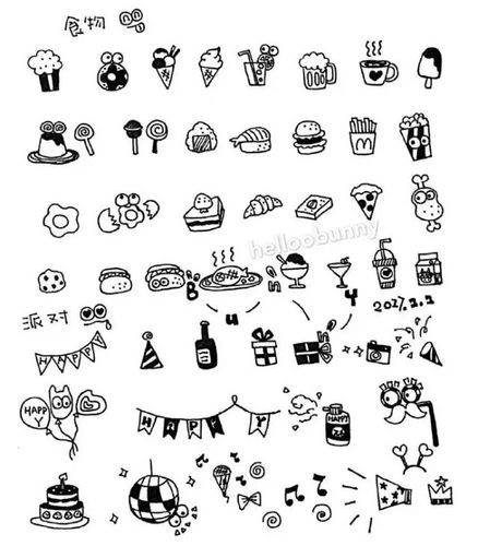 简笔画大全实用干货一波萌宠小姐姐简笔画大全你要的全都有