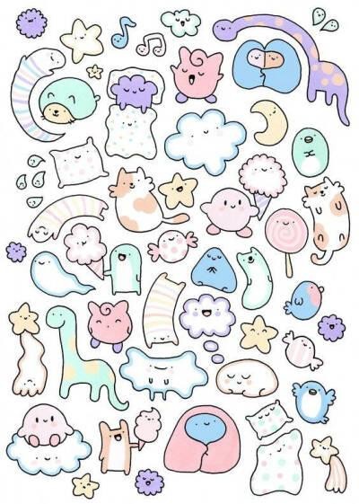 手账可爱简笔画
