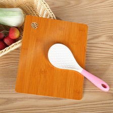 厂家批发实用饭勺菜板套装 超市供货压合板砧板 现货居家日用百货
