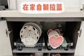 厨房别再装调味拉篮了!如今流行“抽屉拉篮”,省钱又好用图片