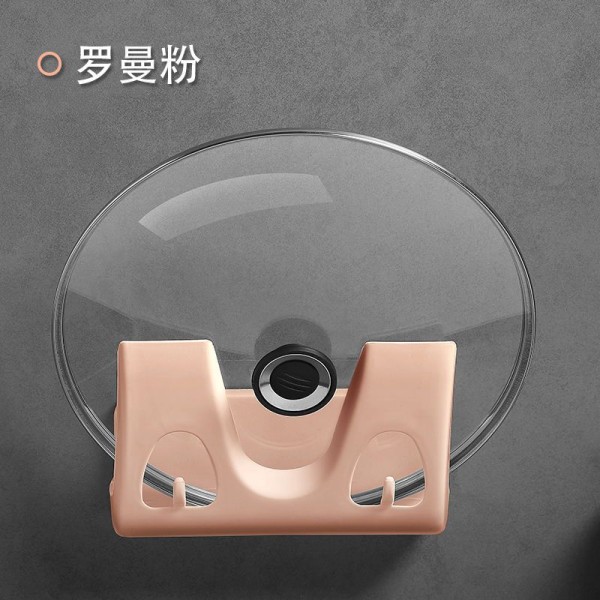美利蓝免打孔厨房锅盖架壁挂式砧板收纳架家用菜板蒸笼