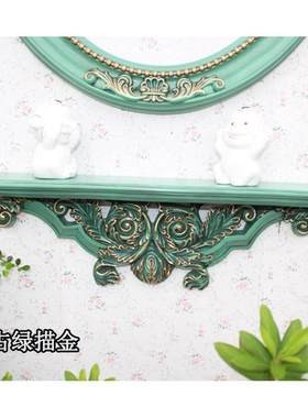 轻奢欧式酒店树脂隔板装饰品复古搁板墙壁酒店置物架家装墙上挂架