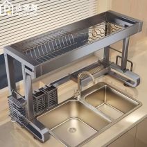 厨房水槽置物架洗碗池沥水架碗架特厚厨房台面碗碟筷勺盘子收纳架65.8元