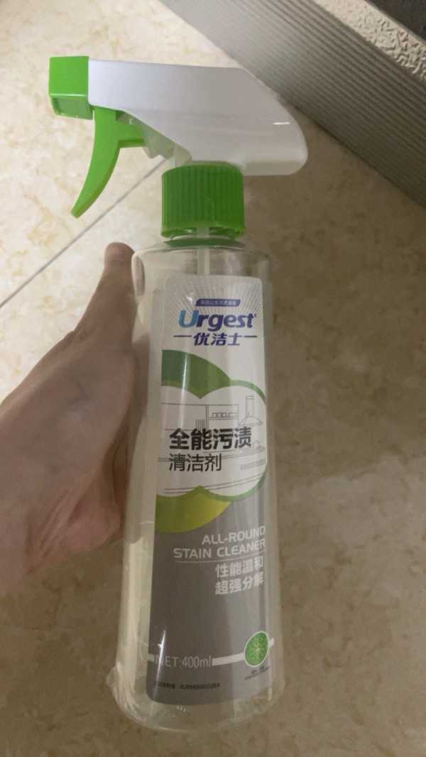 优洁士全能清洁剂多功能去污除垢家用厨房油污不锈钢瓷砖清洗剂晒单图