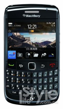 　　掌中邮件系统 BlackBerry 9788 Bold