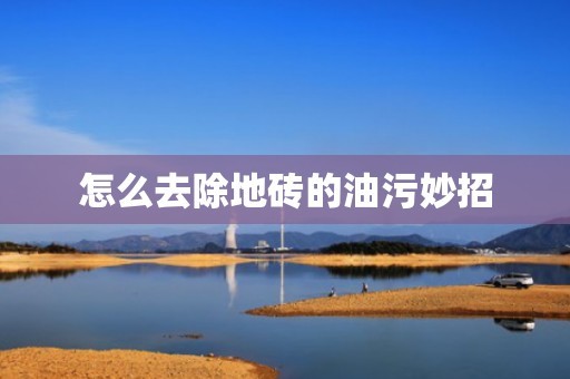 怎么去除地砖的油污妙招