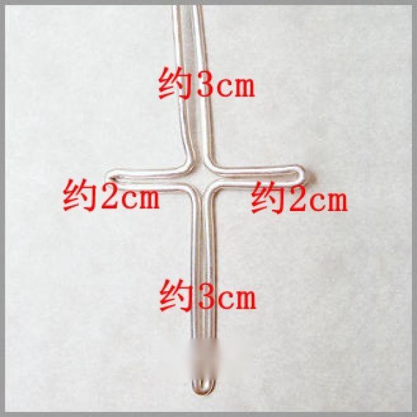 DIY手工教程： 十字架吊坠！ 第3张