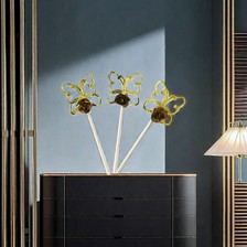 夜光树脂亚克力镜片贴片饰品 英文字牌PC镜片