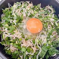 十分钟分钟超快手早餐韭菜鸡蛋饼的做法图解7