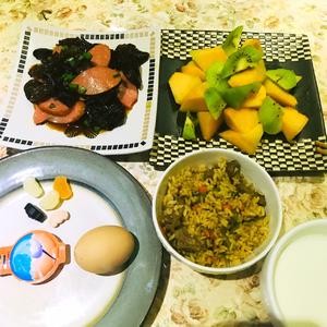 快手早餐集合的做法 步骤5