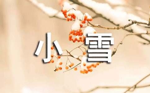 健康生活：关于小雪节气的养生知识