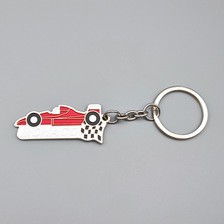 摩纳哥MONACO赛车比赛旅游纪念品烤漆金属钥匙扣创意定制饰品礼品