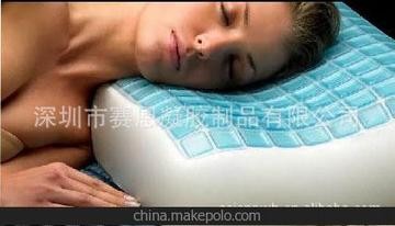 供应柔软舒适凝胶枕头，家庭总动员的枕头，家居床上用品枕