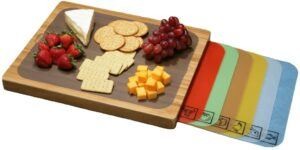 具有多种功能的切菜板 Lipper Bamboo Wood Cutting Board 