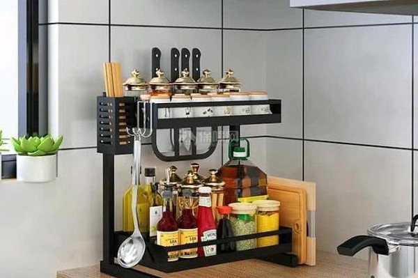走心的厨房用品置物架 实用又不贵瞬间爱上美味制作