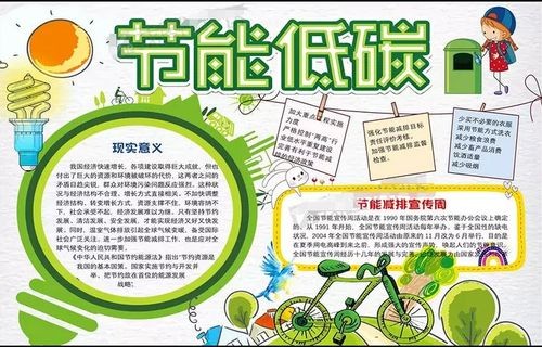 选择低碳绿色相伴低碳生活手抄报来啦