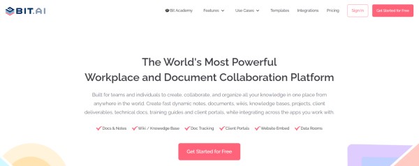 Bit.ai：创建自我保健计划的工具