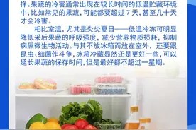 钦州科普日历丨如何科学利用冰箱储存果蔬?图片