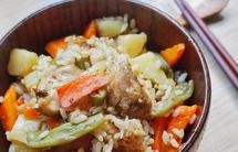 低脂鸡腿焖饭