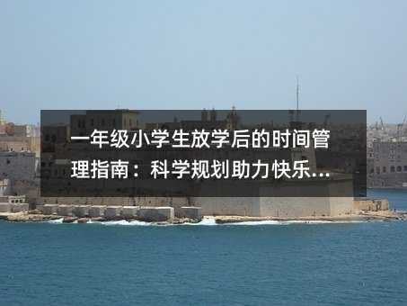 一年级小学生放学后的时间管理指南:科学规划助力快乐成长