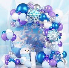 跨境生日派对气球的套装气球生日氛围感道具布置高级感背景墙10岁