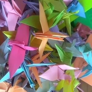 classh千纸鹤 span折纸饰品糖果色表白送女友生日礼物 span class