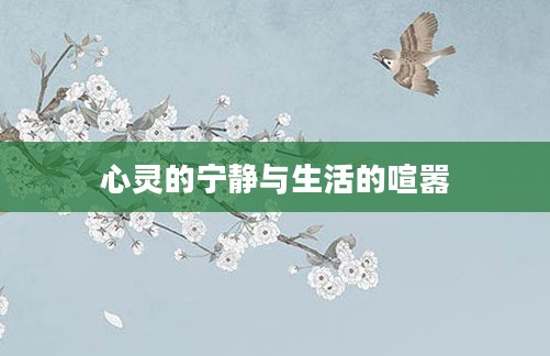 心灵的宁静与生活的喧嚣