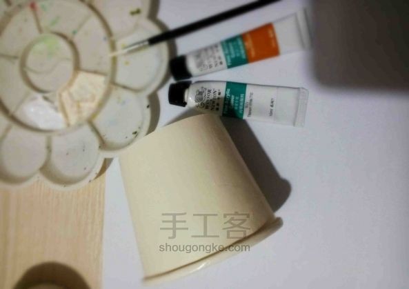 旧物改造——矿泉水瓶打造浪漫烛台教程 第8步