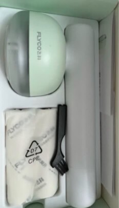 飞科(FLYCO) 毛球修剪器充电式吸粘去剃毛球器打毛器家用粘剃一体 FR5280 绿色晒单图