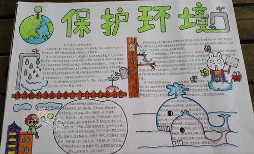 环保画大全手抄报 环保手抄报