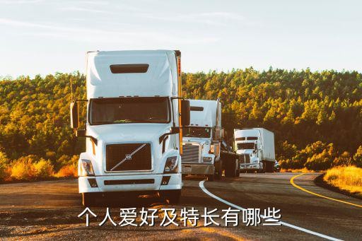 个人爱好及特长有哪些