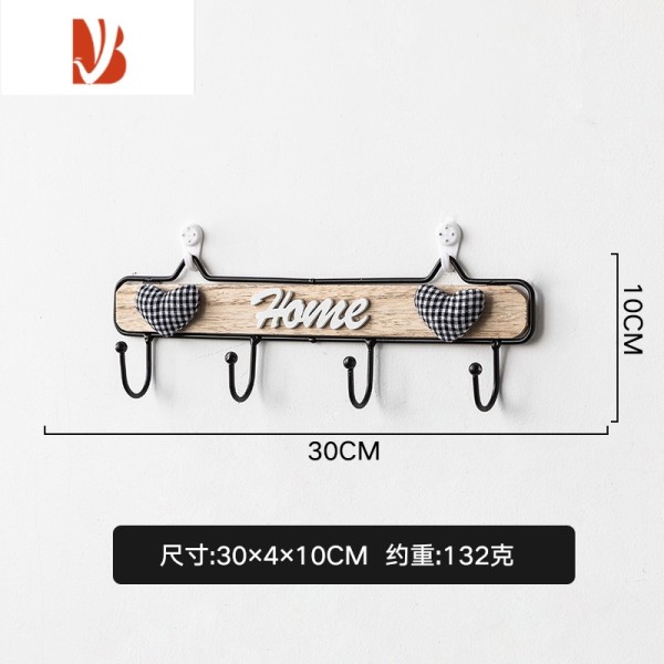 三维工匠钥匙挂钩创意挂衣架墙上进门门口装饰玄挂物钩