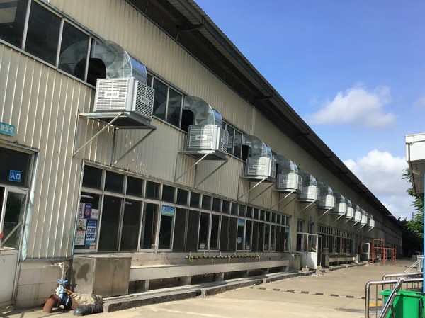 星科环保空调应用于学校饭堂食堂通风降温