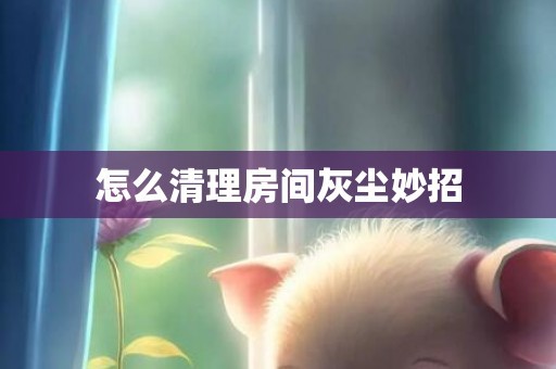 怎么清理房间灰尘妙招