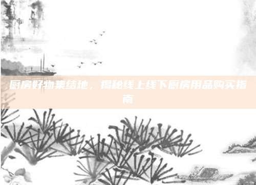 厨房好物集结地,揭秘线上线下厨房用品购买指南