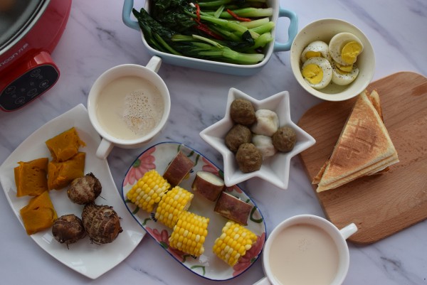 我家一周的早餐食材简单吃法多样发朋友圈都说老公孩子真幸福