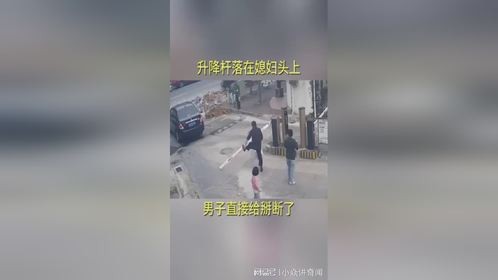 夫妻下班走车道遭升降杆砸头，男子愤怒行为引发后果探讨