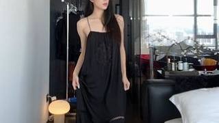 淡人画淡妆 还是喜欢黑色 #今日穿搭 #今天穿什么 #allblack